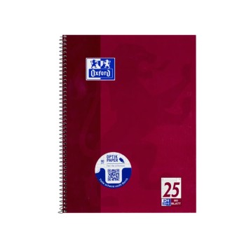 KOŁOZESZYT A4/80K OXF SCHOOL BORDOWY 100050355