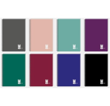 KOŁOZESZYT A5/100K KRATA ONE COLOR 7408 A'5