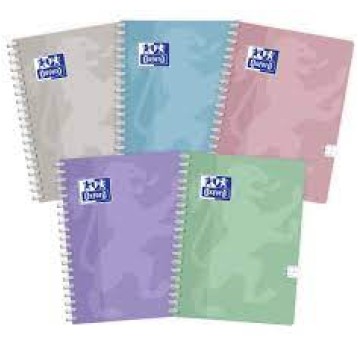 KOŁOZESZYT A5/80K KRATA OX. PASTEL400175357 A'5