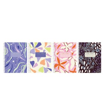 KOŁOZESZYT A5/80K KRATKA FLORADEL 2SPI 400182021