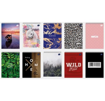 KOŁOZESZYT A6/100K KRATA SPIRALA POZIOM A'10