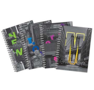KOŁOZESZYT B5/100K KRATA NA SPIRALI CITY 400169511