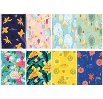 Kołozeszyt B6/80k kratka "Secret garden"