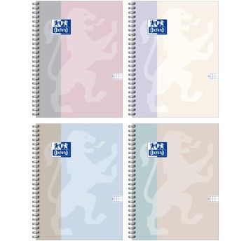 KOŁOZESZYT OXF B-LIGHT 2SPI A5/80K K5X5 400210153