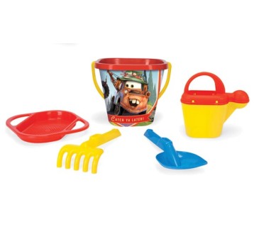 KOMPLET DO PIASKU 5EL - AUTA