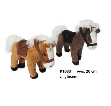 KOŃ Z GŁOSEM 2 KOL 20CM 138965