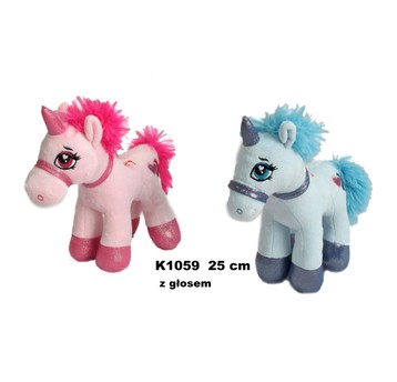 KOŃ Z GŁOSEM 2KOL. 25CM 140630