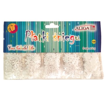 Konfetti Płatki śniegu