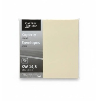 KOPERTA 145x145 PEARL KREMOWY 150g/m2 2253