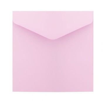 KOPERTA 160X160MM GŁADKI SATYN. RÓŻOWY 130G (10)