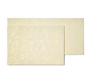 KOPERTA 70X110MM RÓŻE KREMOWE 10SZT