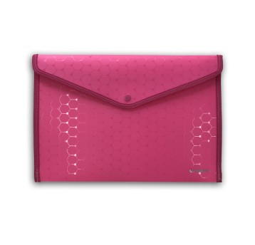 KOPERTA A4 NA ZATRZASK LUX RÓŻOWA 7735 A'12