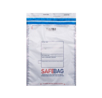 KOPERTA BEZPIECZNA B5+ TRANSPARENTNA A"100