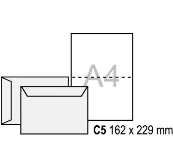 KOPERTA C5 HK BIAŁA PASEK ASTRA (25)