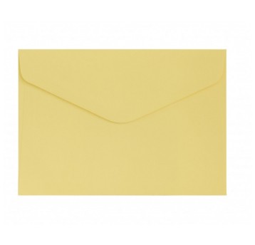 KOPERTA C6 GŁADKI ŻÓŁTY SATYNA 130G (10) 6004