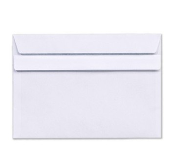 KOPERTA C6 HK Z PASKIEM BIAŁA (1000)