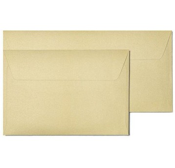 KOPERTA C6 PEARL ZŁOTY 120G/M2 (10) 4465