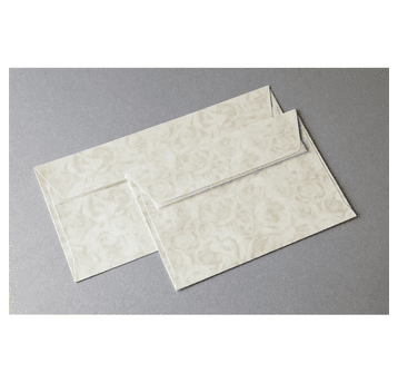 KOPERTA DL RÓŻE KREMOWY P.120G/M2 (10)