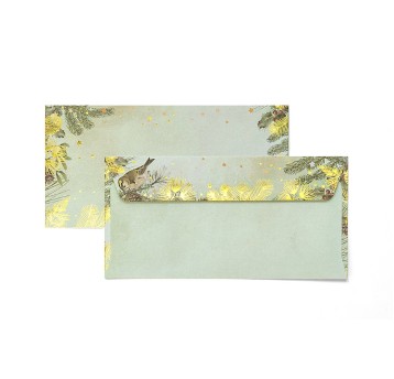 KOPERTA DL ZŁOTE ŚWIETA 120G (10) 8198