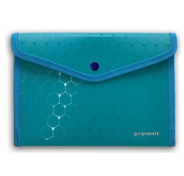 KOPERTA NA ZATRZASK A5 LUX NIEBIESKA 7742