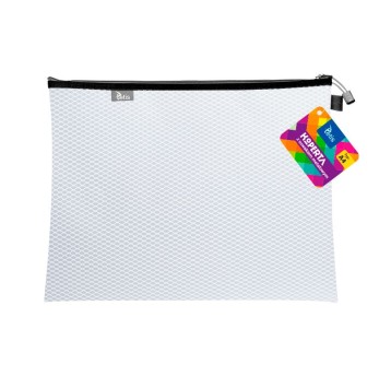 Koperta z suwakiem metal.,A4 biała A`1