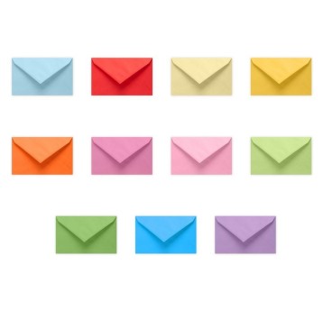 KOPERTY KOLOROWE C6 OGÓLNE ZEST.468 MIX KOL (100)