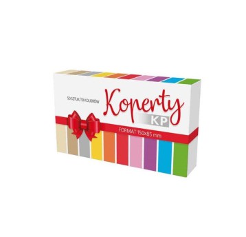 KOPERTY KOLOROWE NA PIENIĄDZE 85X150 528 (50)