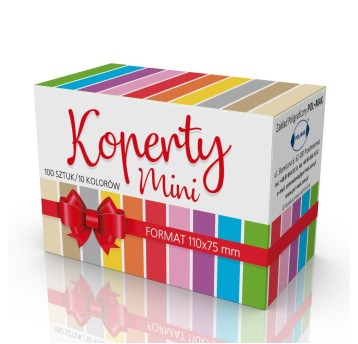 KOPERTY MINI 110X76 (100SZT) MIX ZEST 527 JEDNOKOL