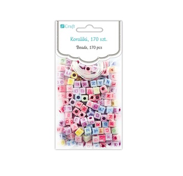 KORALIKI 170 SZT. - LITERKI 7635