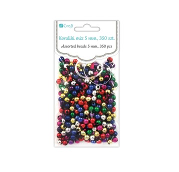 KORALIKI MIX 5 MM, 40 G METALICZNE 7611