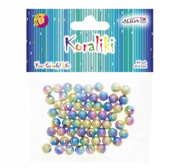 Koraliki plastikowe dekoracyjne