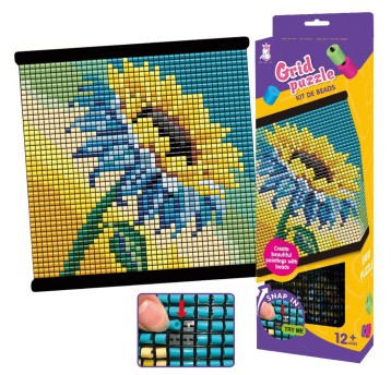 KORALIKOWY OBRAZ SŁONECZNIK 8818