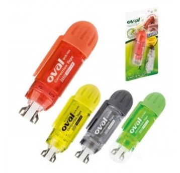 KOREKTOR OVAL W TAŚMIE 5MMx6M QCR-506 KLIP 3751