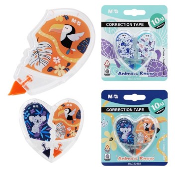 Korektor taśma Animal Planet 2sztx5mx5mm 1253 A'10