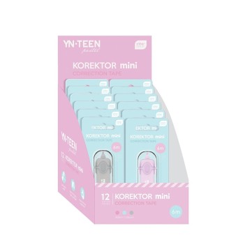 KOREKTOR W TASMIE MINI PASTEL 8319 A'12