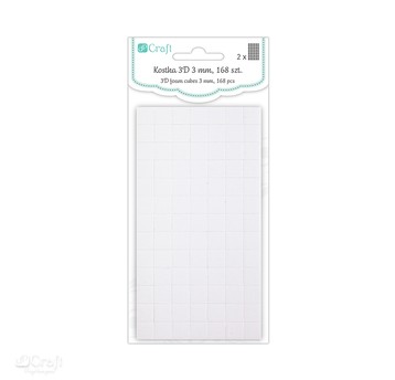 KOSTKA 3D 3 MM, 168 SZT. 9523 A'10