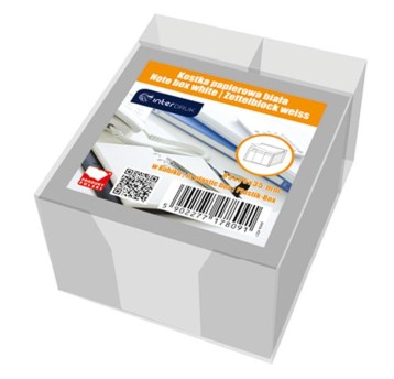 KOSTKA PAPIER BIAŁA 8,5X8,5X3,5X W KUBIKU 8091