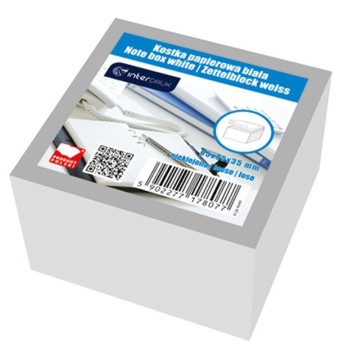 KOSTKA PAPIER BIAŁA 85X85X35 MM NIEKLEJONA A' 8077