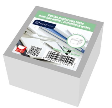 KOSTKA PAPIER BIAŁA 85X85X50 mm KLEJONA 5451