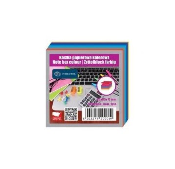 KOSTKA PAPIER KOLOR 8,5X8,5X70 NIEKLEJONA A' 9009