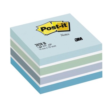 Kostka samoprzylepnaPost-it® Akwarelowa niebieska