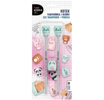 KOTEK TEMPERÓWKA Z OŁÓWKAMI 3 SZT. KIDEA 0248