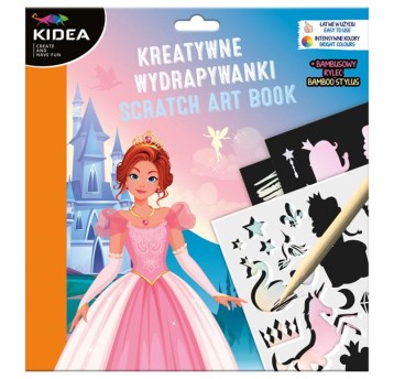 KREATYWNE WYDRAPYWANKI Z SZABLONAMI C KIDEA 0297