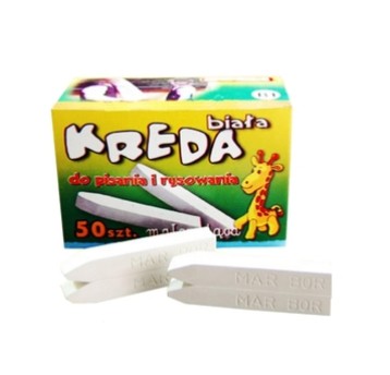 KREDA BIAŁA 50 LASEK MB B1 0042
