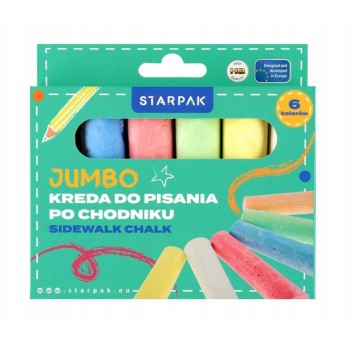 KREDA CHODNIKOWA 6KOL JUMBO STK P 8191