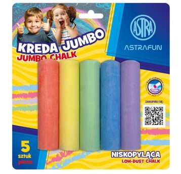 Kreda Jumbo Astra Fun 2x2x10,5 cm 5 szt 0037
