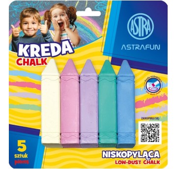 Kreda Jumbo kwadratowa Astra Fun 5szt. 0020