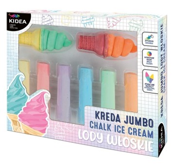 KREDA JUMBO LODY WŁOSKIE 8 ELEMENTÓW KIDEA 1825