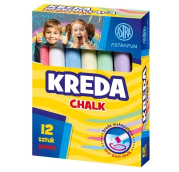 Kreda Tablicowa Astra Fun 12szt 1436