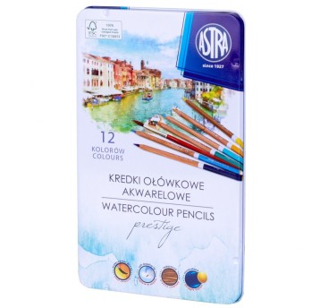 KREDKI AKWARELOWE Z DREW. CEDR PRESTIGE 12KOL 5104